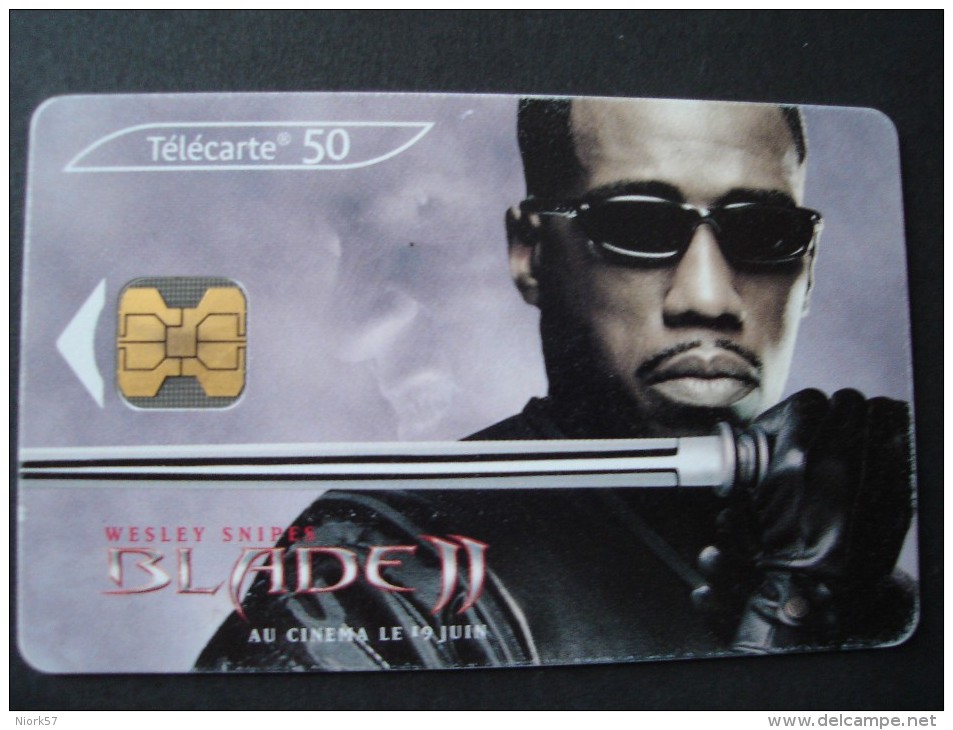 FRANCE USED PHONECARDS CINEMA - Con Holograma