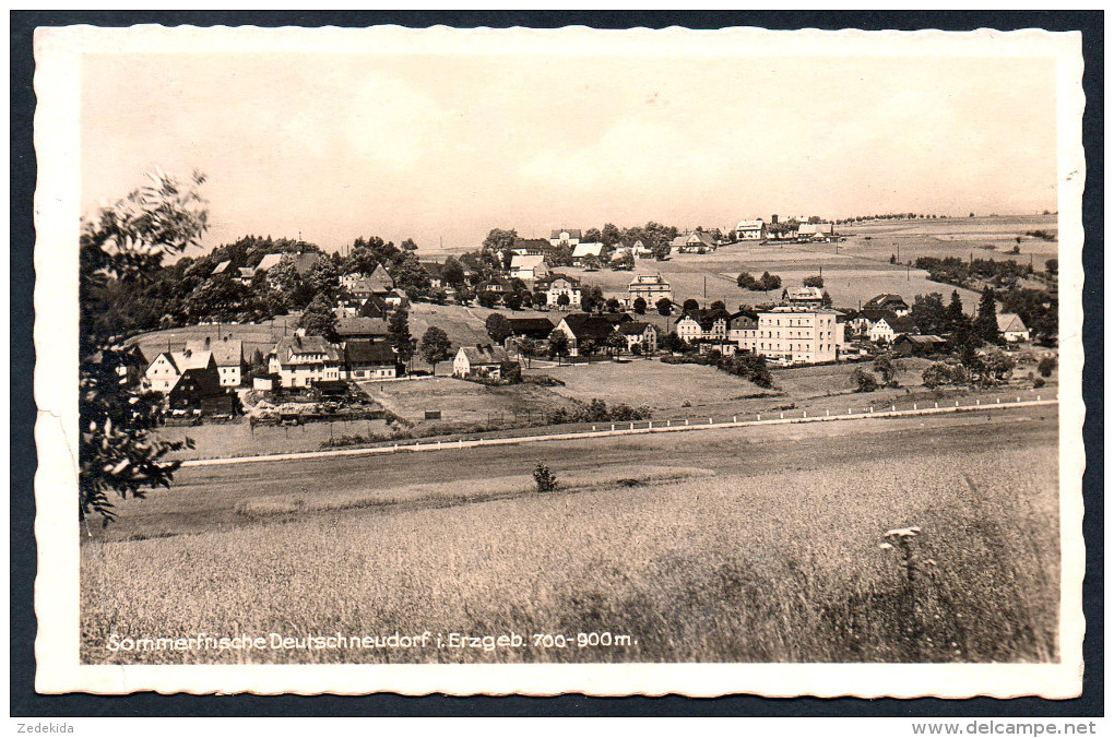 7973 - Alte Foto Ansichtskarte - Deutschneudorf Gel 1941 - Bss Abu 41798 - Seiffen