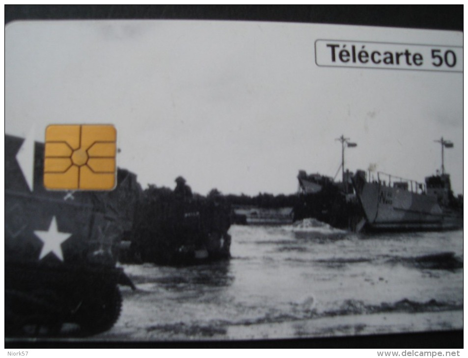 FRANCE USED PHONECARDS  WAR 1944 - Télécartes Holographiques