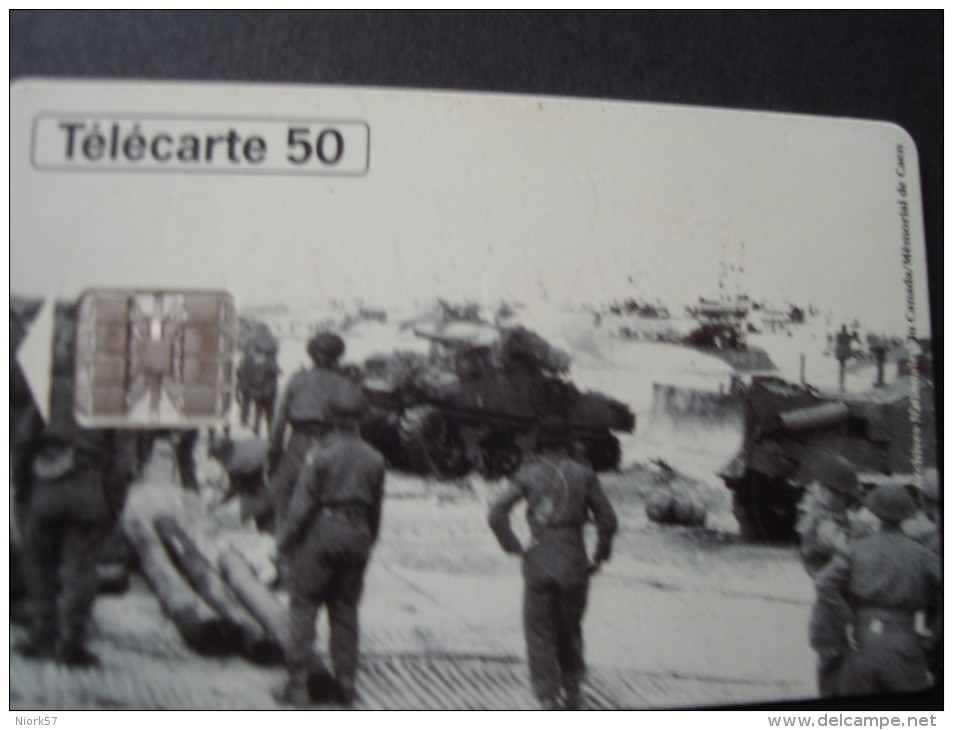FRANCE USED PHONECARDS  WAR 1944 - Hologrammkarten