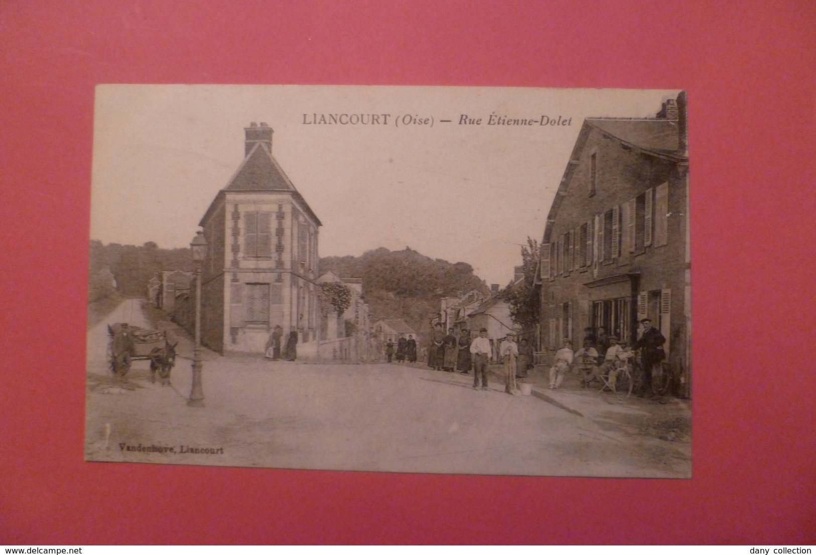 CARTE POSTALE----60---- LIANCOURT -----Rue Etienne DOLET - Autres & Non Classés