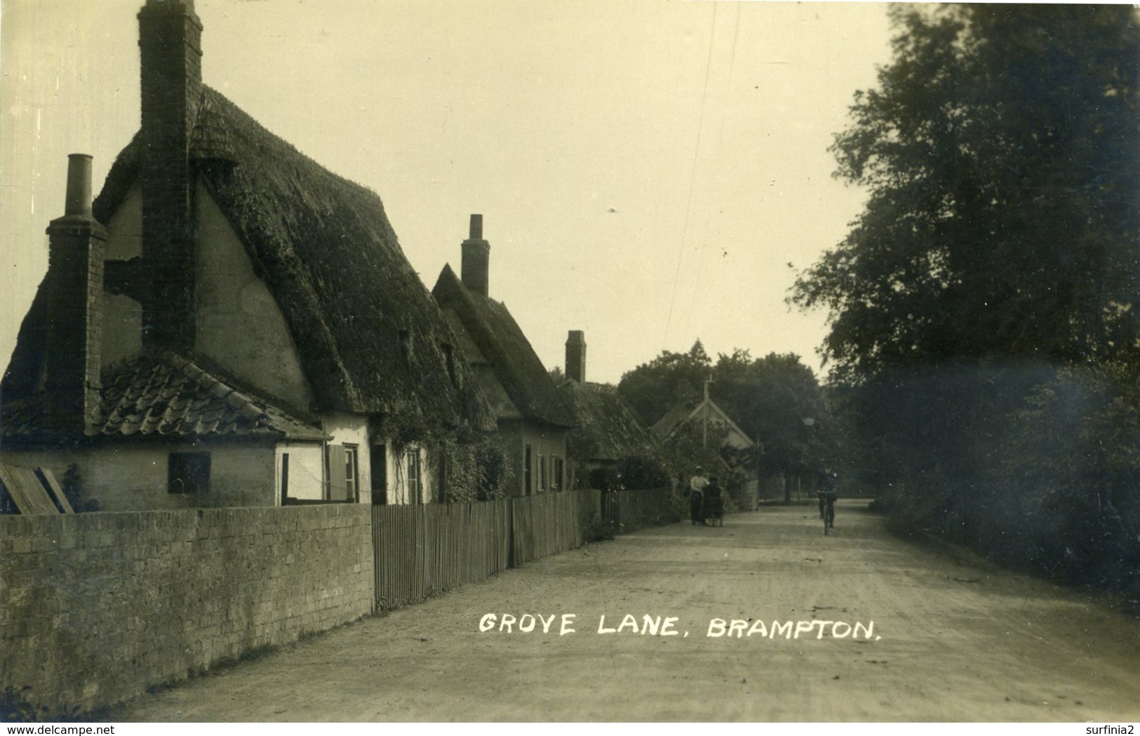 CAMBS - BRAMPTON (Near Huntingdon) - GROVE LANE - RP Ca233 - Huntingdonshire