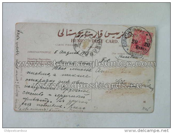 Philatelie 145 Constantinople Deutsche Post - Storia Postale