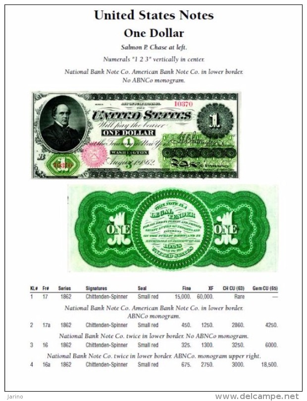 United States Paper Money Standard Catalog 1862-2013, More Than 10 000 Listings, 750+ Color Images - Collections