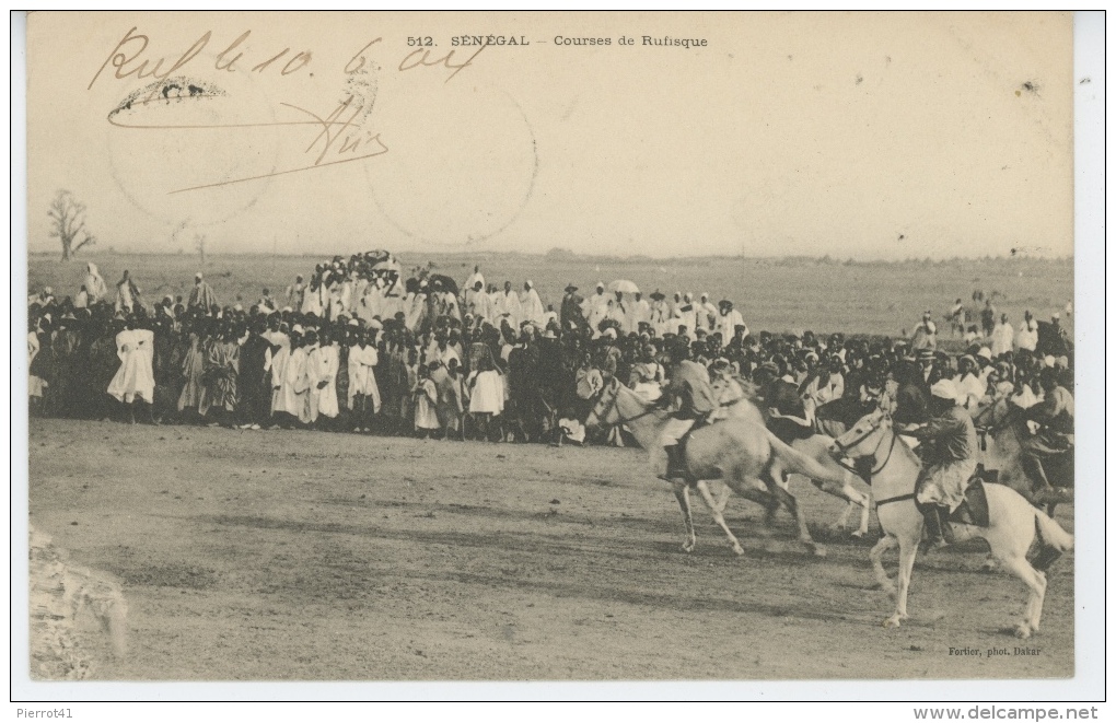 AFRIQUE - SENEGAL - Courses De RUFISQUE - Sénégal