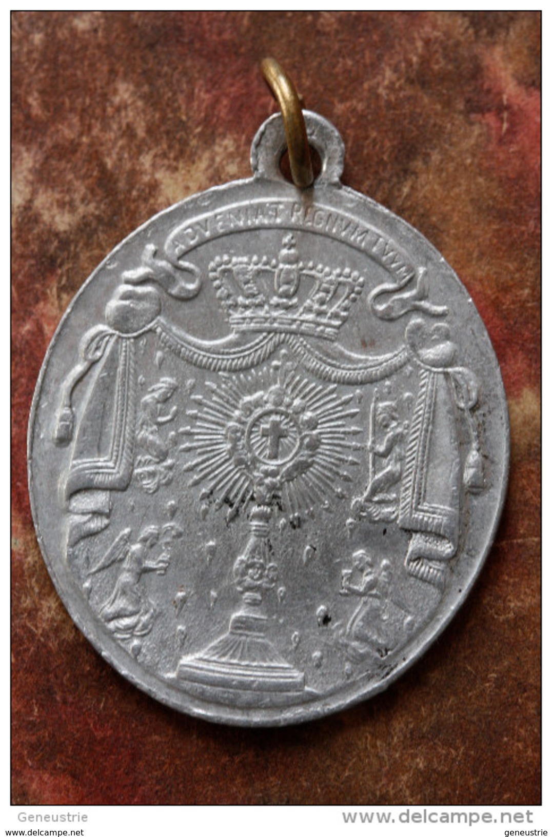 Médaillon Pendentif Médaille Religieuse "Congrégation Du Très Saint Sacrement - Garde D´honneur" - Religious Medal - Religion & Esotérisme