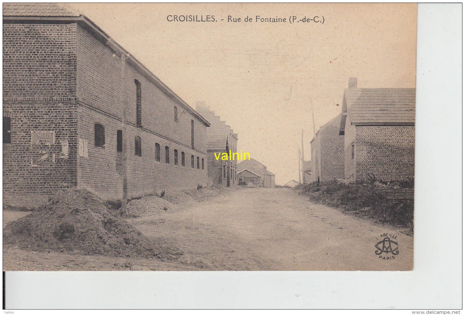 Croisilles    Rue De Fontaine - Croisilles