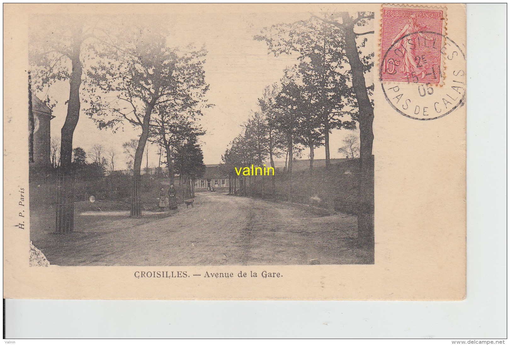 Croisilles    Avenue De La Gare - Croisilles