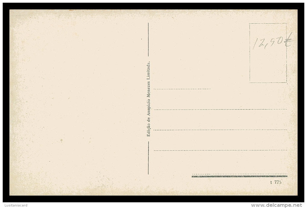 SÃO TOMÉ E PRÍNCIPE- Roça Colonia Açoreana - Vista Parcial (Ed. Auspicio Menezes Nº T 775) Carte Postale - São Tomé Und Príncipe