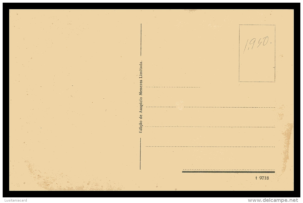 SÃO TOMÉ E PRÍNCIPE - Roça Lemba - Plantação De Cacau...; Quebra Do Cacau(Ed. Auspicio Menezes Nº T 9718) Carte Postale - São Tomé Und Príncipe