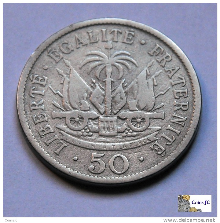 Haití - 50 Cents - 1908 - Haïti