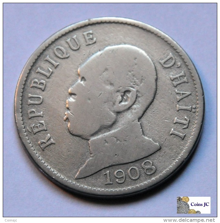 Haití - 50 Cents - 1908 - Haïti