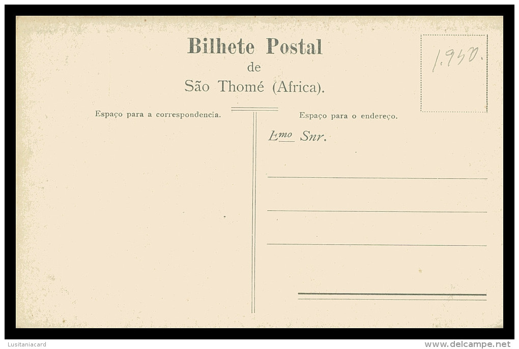 SÃO TOMÉ E PRÍNCIPE - Montanhas Do Sul (Ed. M. Lopes ) Carte Postale - Sao Tome Et Principe