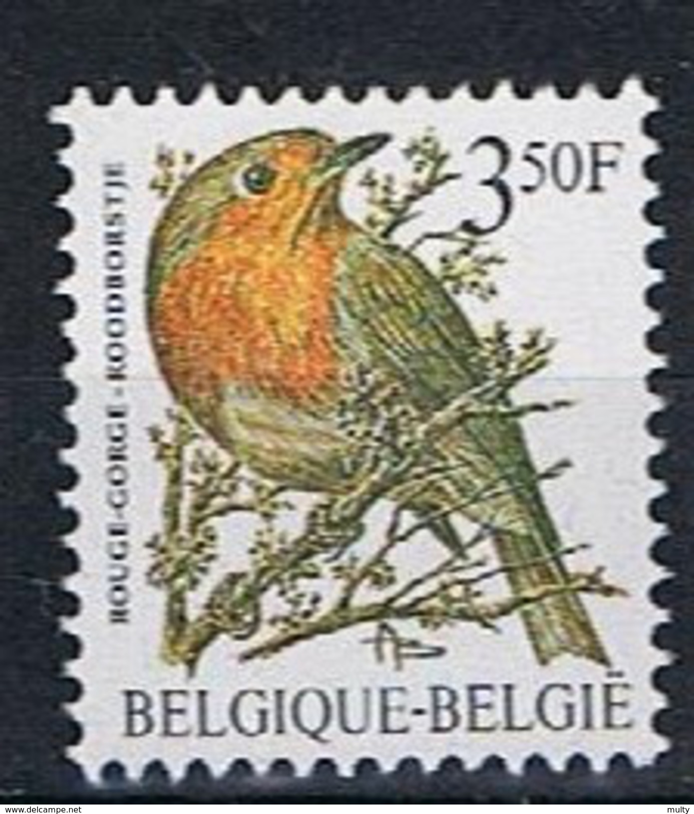 Belgie OCB 2223 (**) - 1985-.. Oiseaux (Buzin)