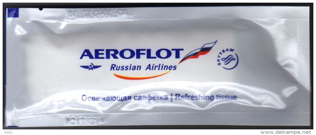 Russia 2016 Aeroflot Russian  Airlines - Tovaglioli Bar-caffè-ristoranti