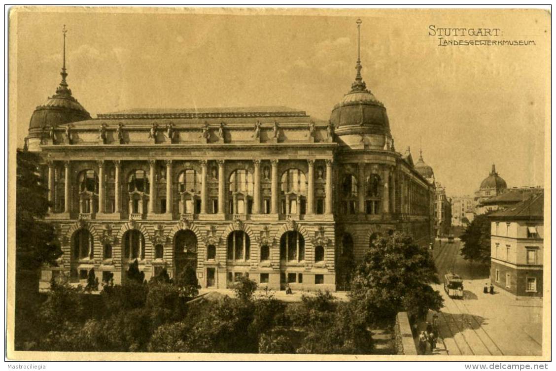 GERMANIA  BADEN-WURTTEMBERG  STUTTGART  Landesgewerkmuseum  Tramway - Stuttgart