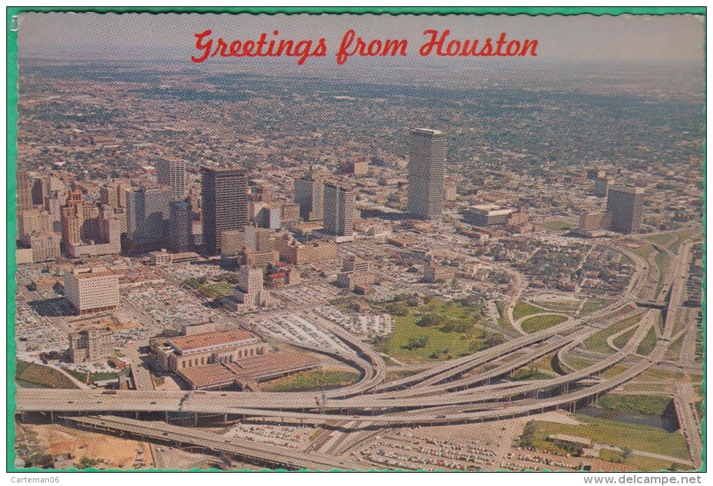 Etats Unis - Greetings From Houston - Houston