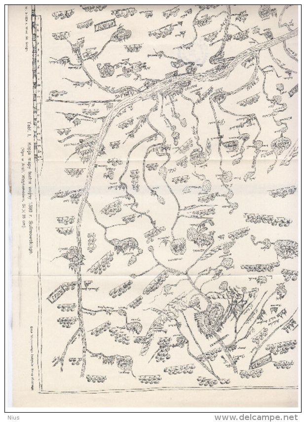 Dorobek Kartograficzny Wojen Stefana Barorego 1934, Stefan Batory, Lithuania Poland - Slawische Sprachen