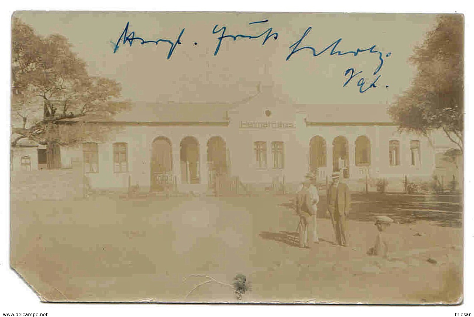 Deutsch-Südwest-Afrika LÜDERITZBUCHT DSW Namibie Namibia Carte Photo Heimathaus Brief Stamped - Namibie