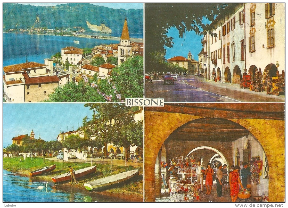 Bissone - 4 Bilder          Ca. 1970 - Bissone