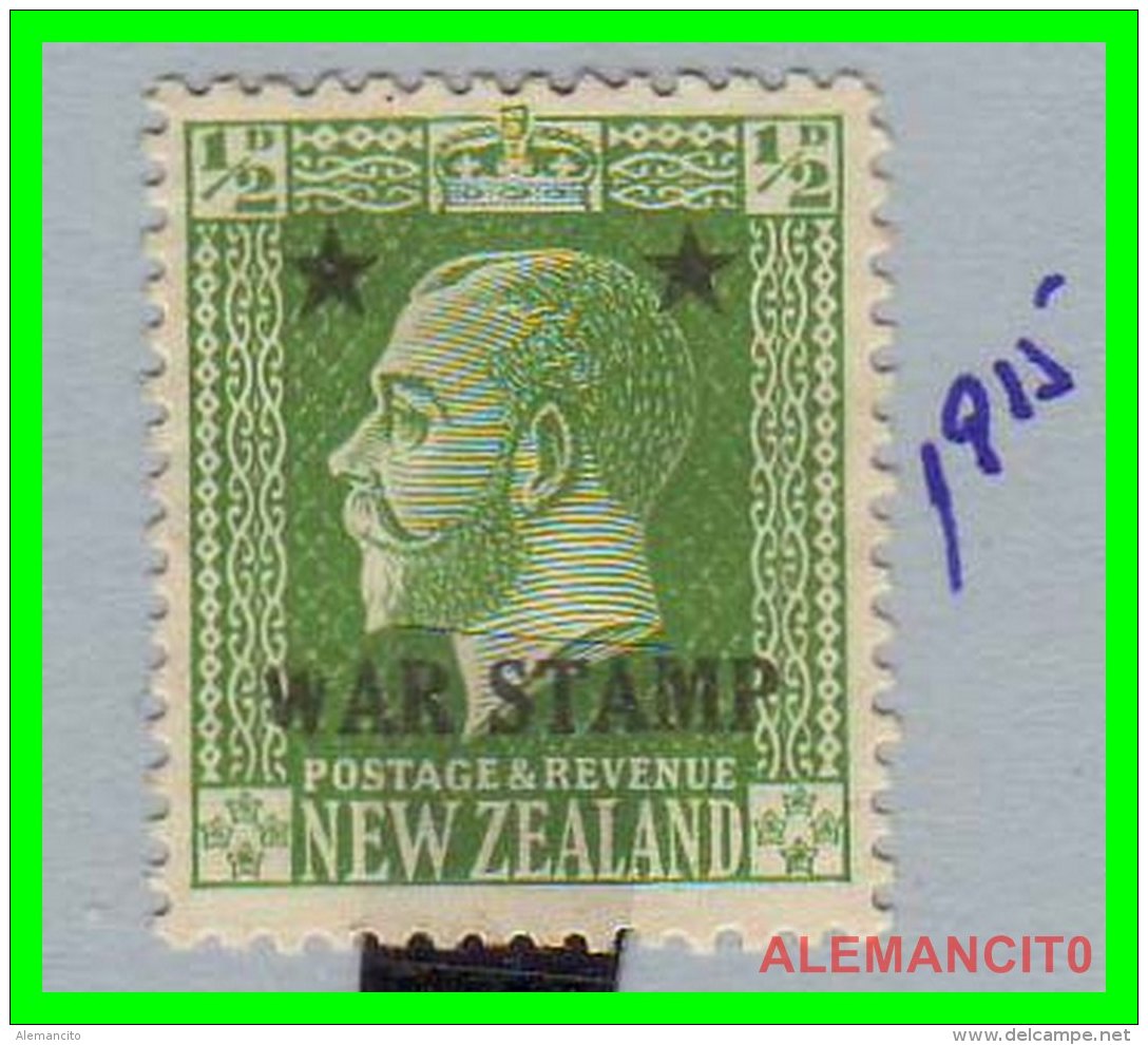 NEWZEALAND - SELLO  AÑO  1915 - Oblitérés