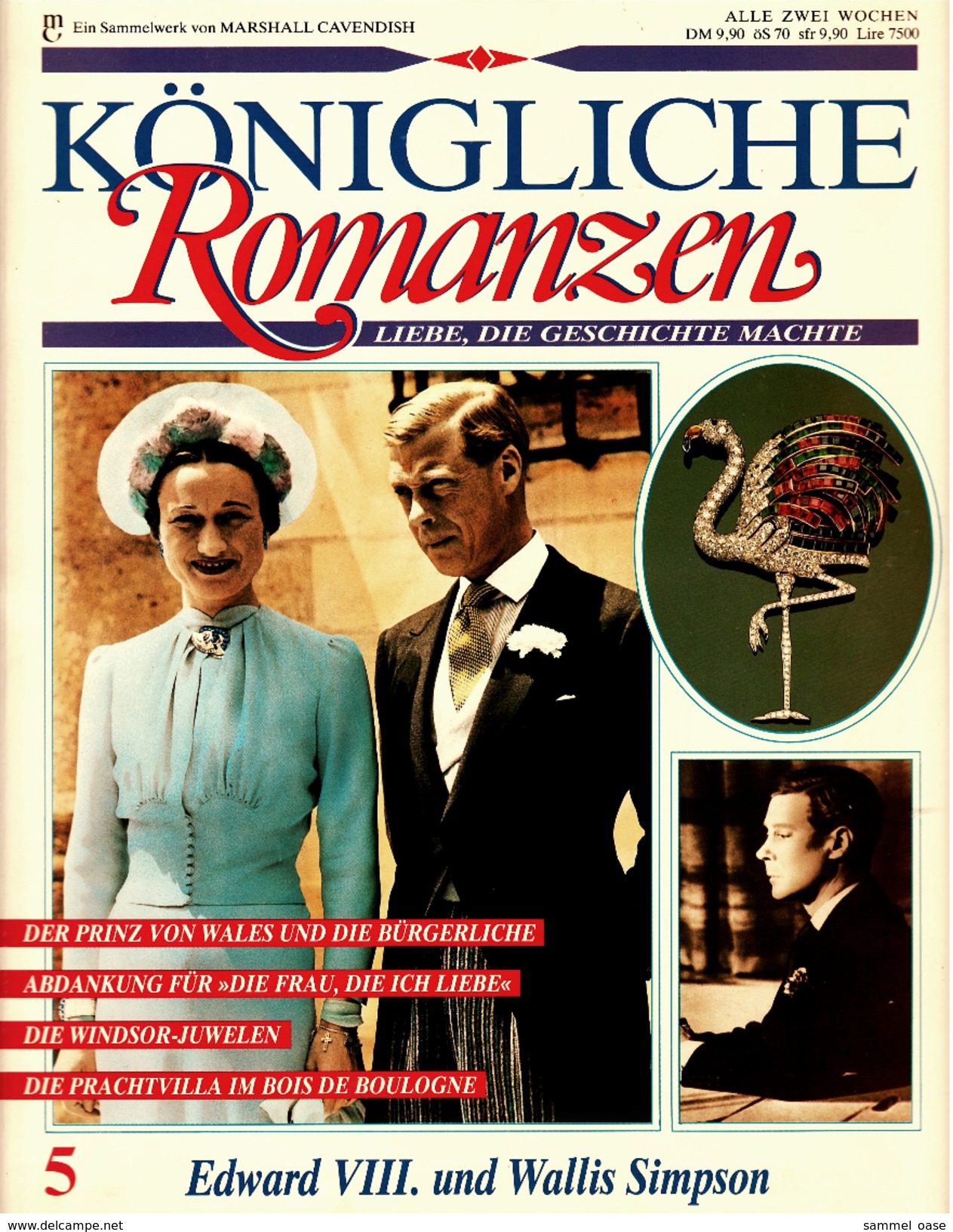 Königliche Romanzen : Edward VIII. Und Wallis Simpson  -  Liebe, Die Geschichte Machte  -  Heft 5 - Biographies & Mémoirs