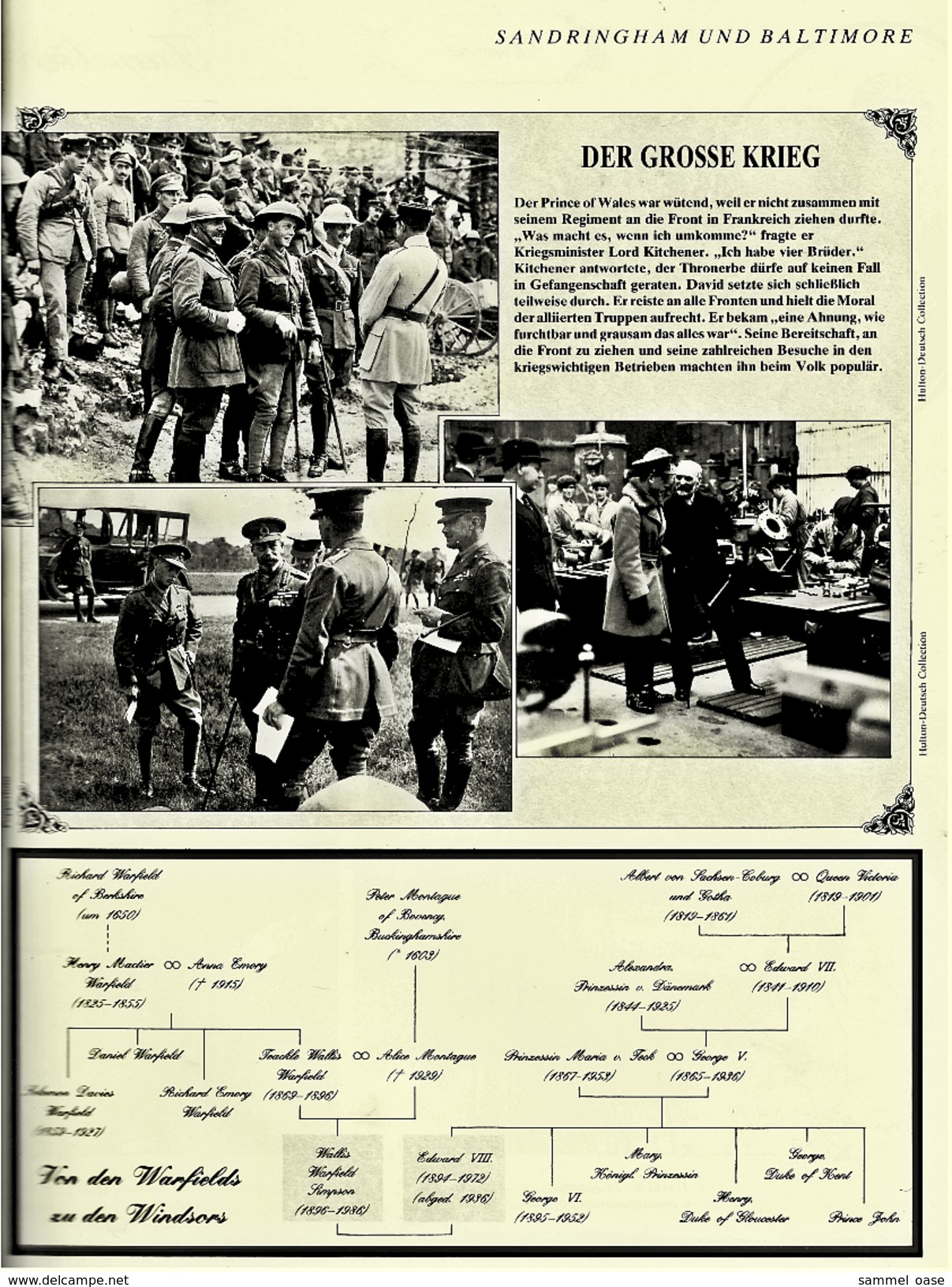 Königliche Romanzen : Edward VIII. Und Wallis Simpson  -  Liebe, Die Geschichte Machte  -  Heft 5 - Biographies & Mémoirs