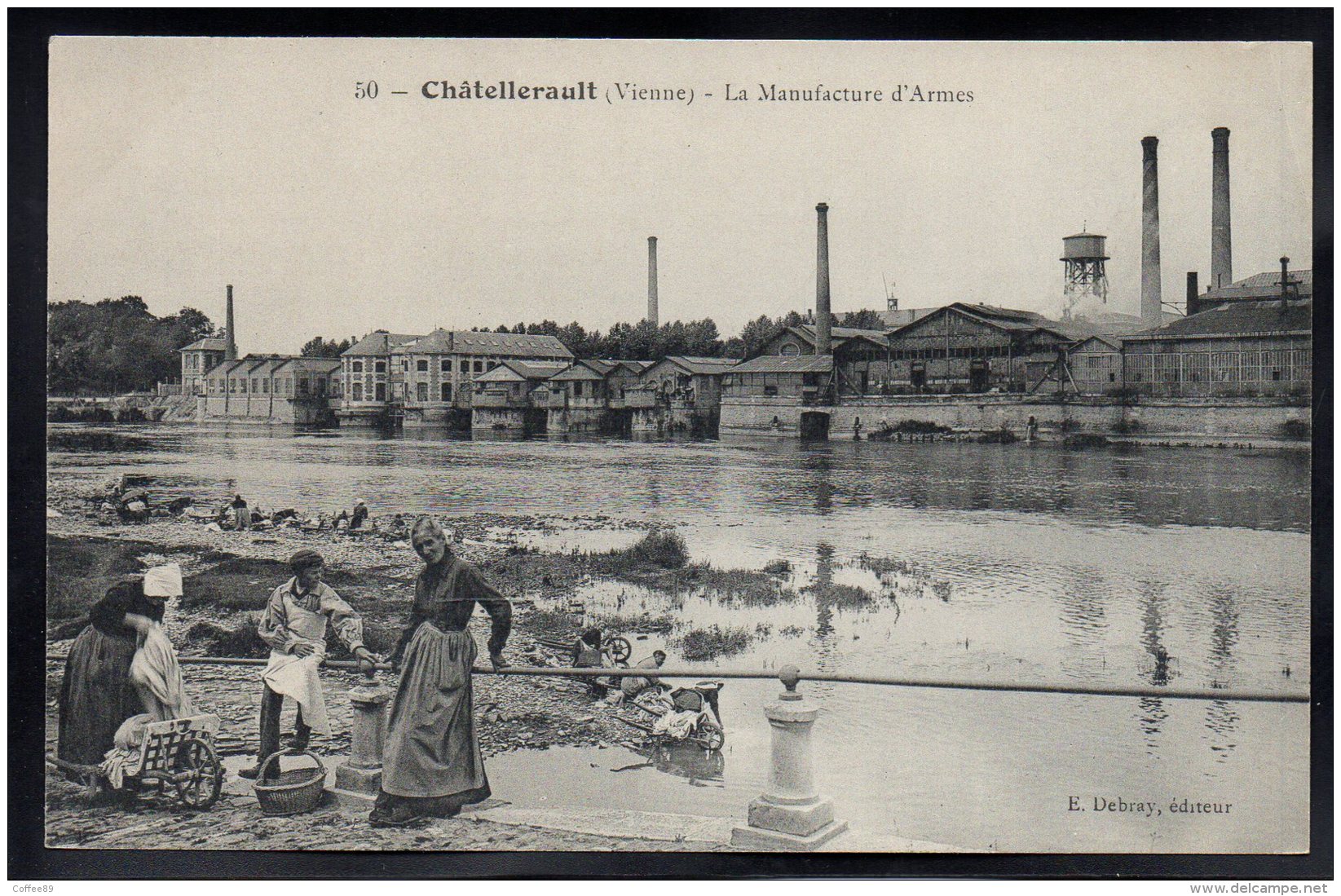 CHATELLERAULT 86 - La Manufacture D´Armes - Lavandières - Jolie Vue - Chatellerault