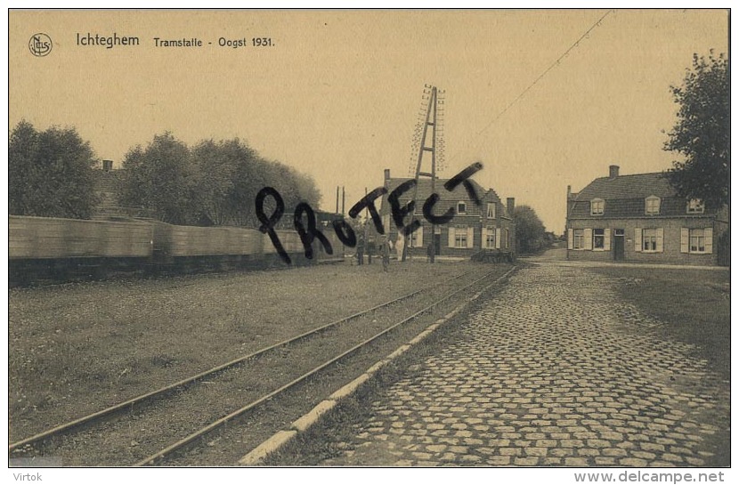 Ichtegem  TRAM TRAMWAY VICINAL  :  TRAM Halte - Ichtegem