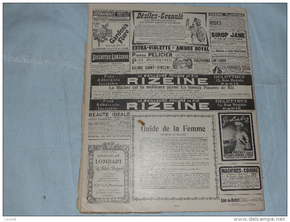 Revue FEMINA Noel - N°70- 3 ème Année Juillet 1903 - Le Gui - Calendrier De L'année 1904 - 1900 - 1949