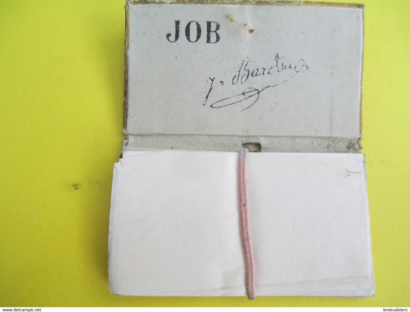Carnet De Feuilles  Papier à Cigarette/ JOB/ Vers 1930-50        CIG29 - Otros & Sin Clasificación