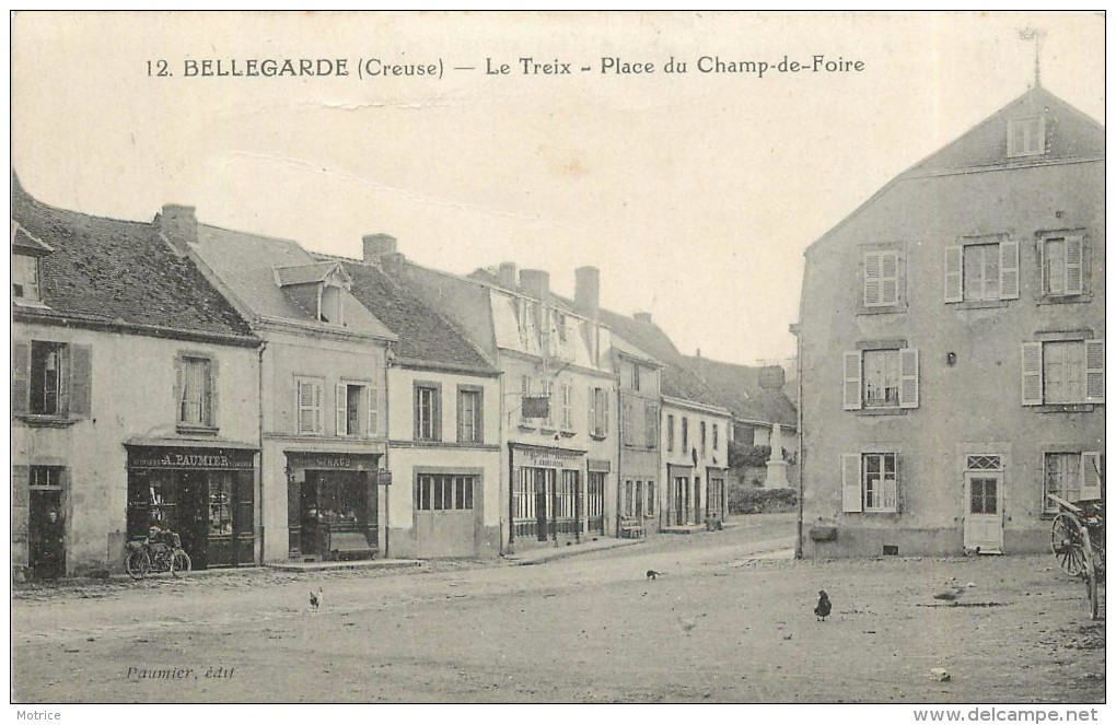 BELLEGARDE - Le Treix, Place Du Champ De Foire. - Bellegarde