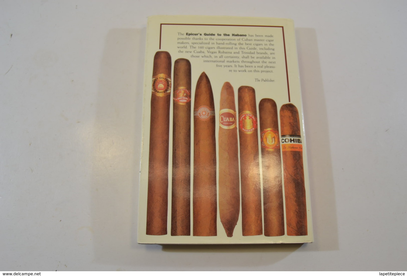 Livre / Guide Cigares Cubains Habano / Cuba. Epicur's Guide To The Habano. - Otros & Sin Clasificación