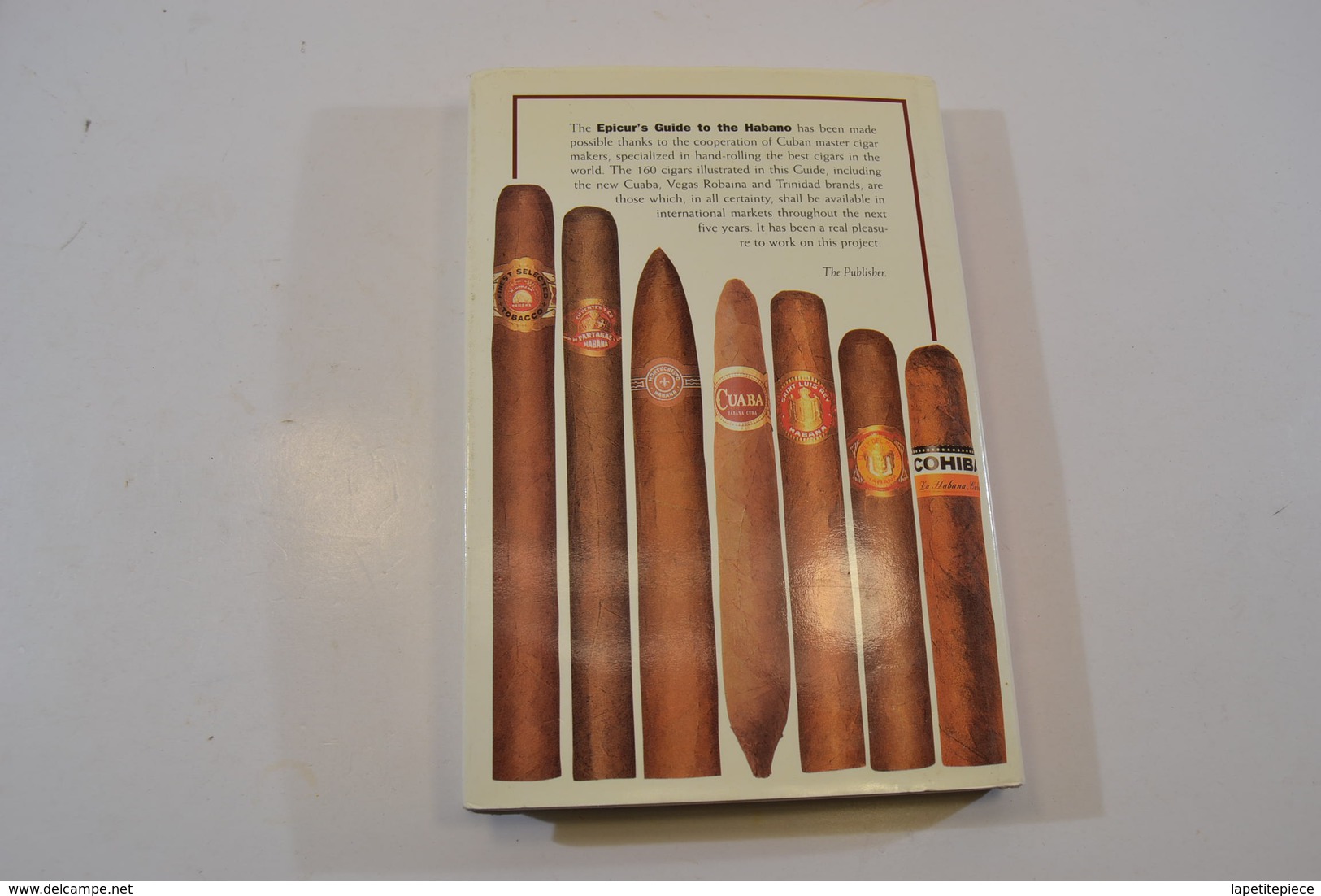 Livre / Guide cigares Cubains Habano / Cuba. Epicur's Guide to the Habano.
