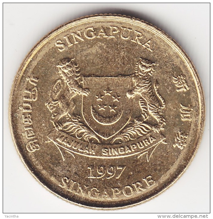 @Y@    Singapore  5 Cent 1997     (3800) - Singapore