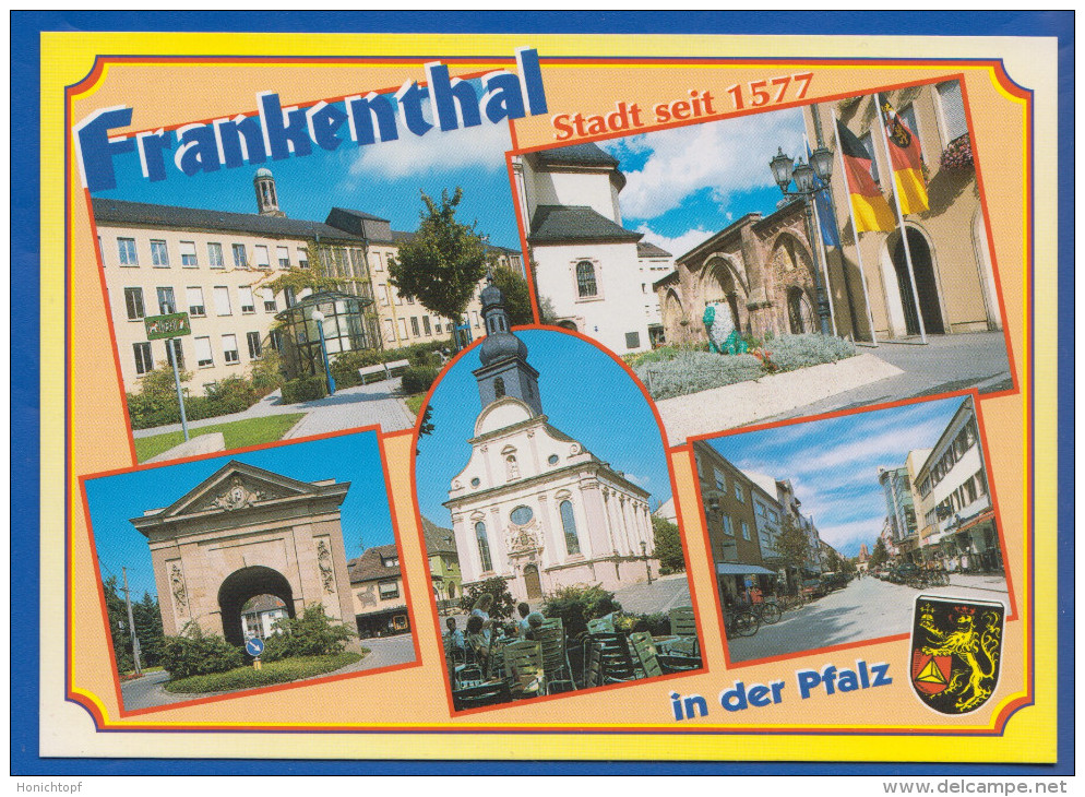Deutschland; Frankenthal Pfalz; Multibildkarte - Frankenthal