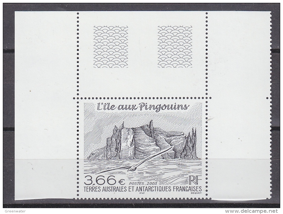 TAAF 2003 L´Ile Aux Pingouins 1v ** Mnh (33665E) - Ongebruikt