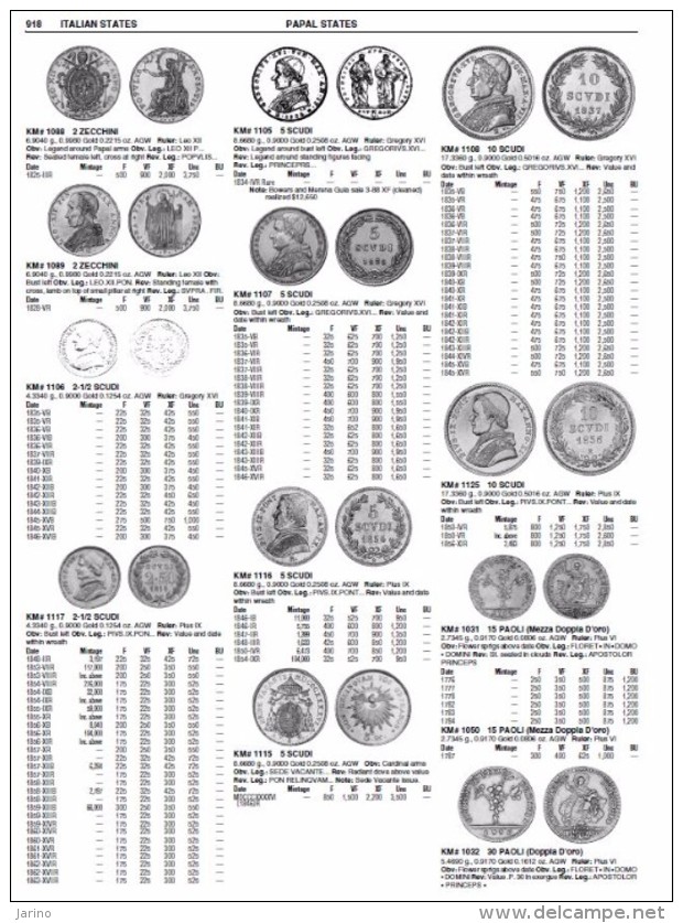 Catalog Of World Gold Coins With Platinum + Palladium Issues 1601-2009, 1440 Pages Sur DVD-R - Englisch