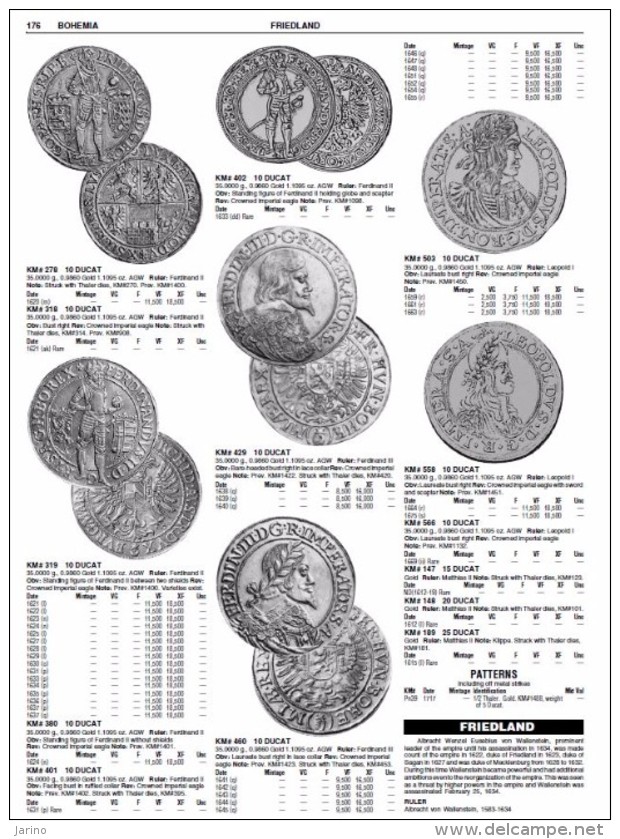 Catalog of World gold coins with platinum + palladium issues 1601-2009, 1440 pages sur DVD-R