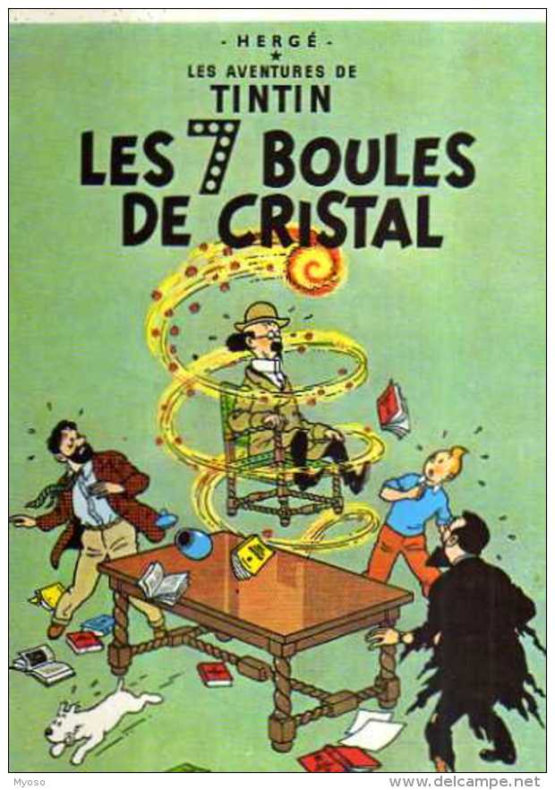 HERGE Les Aventures De Tintin  Les 7 Boules De Cristal, Casterman  1981 - Hergé