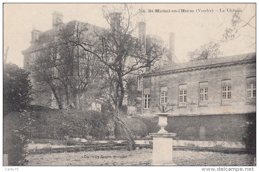 Saint Michel En L'Herm 85 - Parc Et Château - Saint Michel En L'Herm