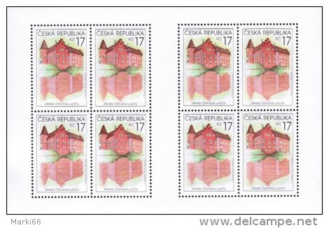 Czech Republic - 2014 - Beauties Of Our Country - &#268;ervená Lhota Chateau - Mint Miniature Stamp Sheet - Unused Stamps