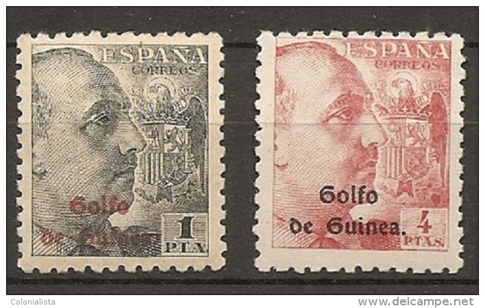 SPANISH GUINEA 1942 Ed. 270 - 271 MNH - Spanish Guinea