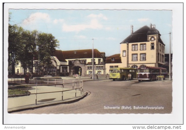 Schwerte - Bahnhofsvorplatz. - Schwerte