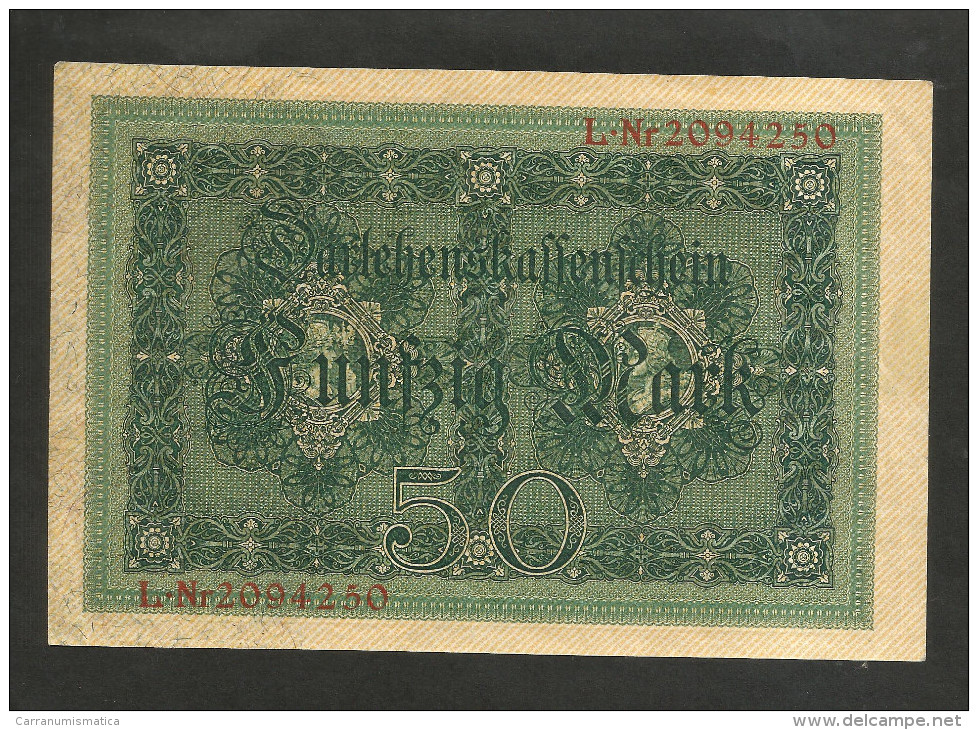 DEUTSCHES REICH - (DEUTSCHLAND / GERMANY) - 50 MARK (BERLIN - 1914) - 50 Mark