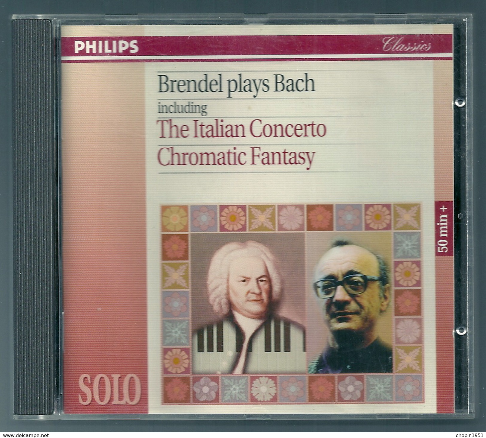 CD PIANO - BACH : CONCERTO ITALIEN... - ALFRED BRENDEL, PIANO - Klassik