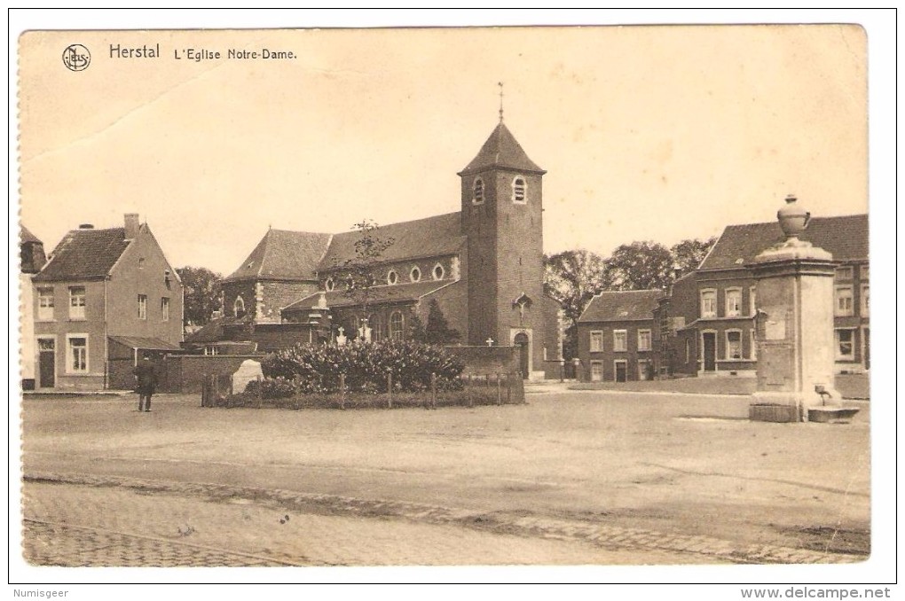 HERSTAL   ---   L'Eglise Notre-Dame   ( Pli ) - Herstal