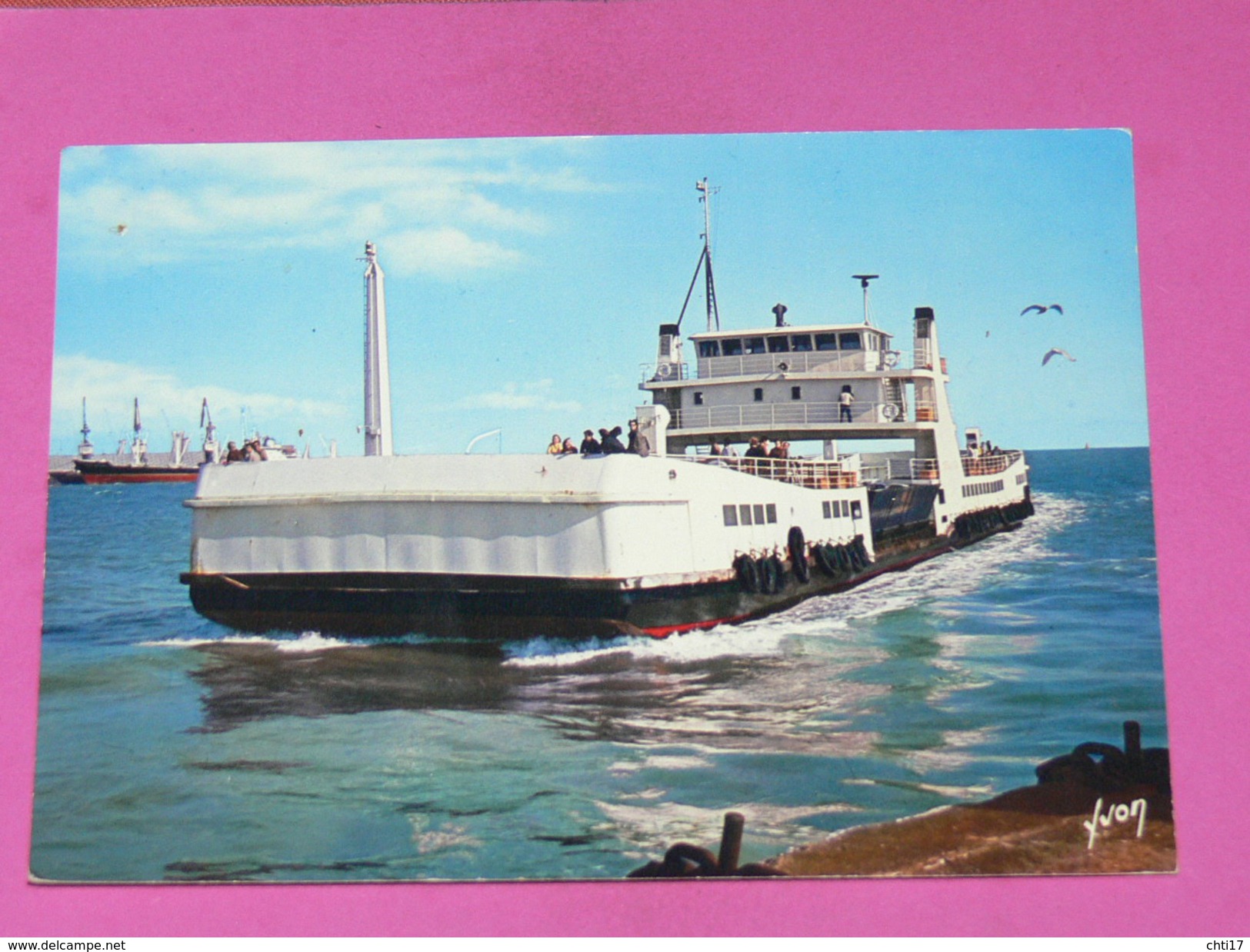 ILE DE RE  / LA PALLICE LA ROCHELLE  1970 /   LE BAC  /  FORMAT 10X15 CM - Ile De Ré