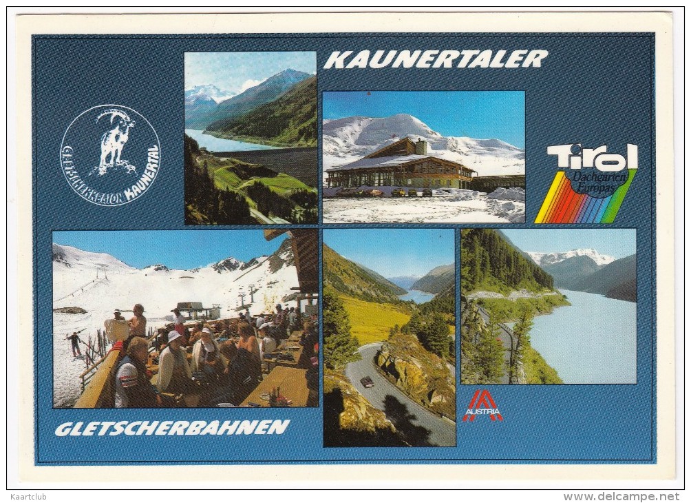 Kaunertaler Gletscherbahnen   (Tirol, Österreich) - Kaunertal