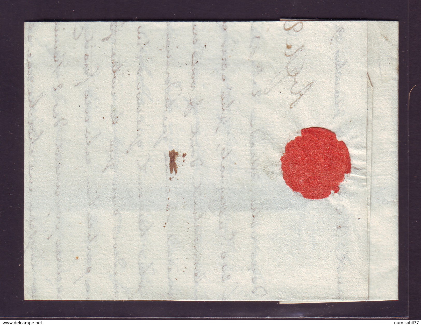 Lettre Ancienne Avec Marque Postale 42/NANTES Pour Rouen Du 29 Décembre 1797 - 1701-1800: Précurseurs XVIII